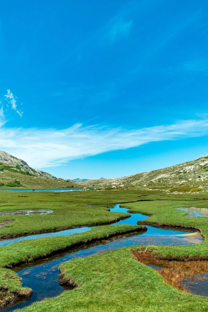Sentiers de montagne en Corse