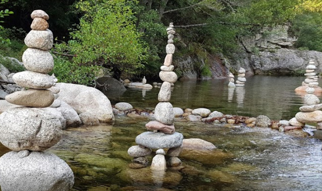 Paysage naturel autour de Zonza